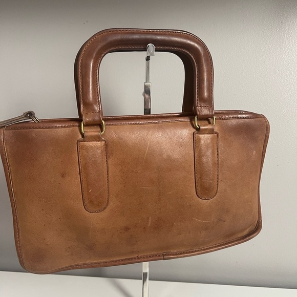 Coach Vintage Compact Slim Satchel 9425 Made In New York - Picture 2 of 6